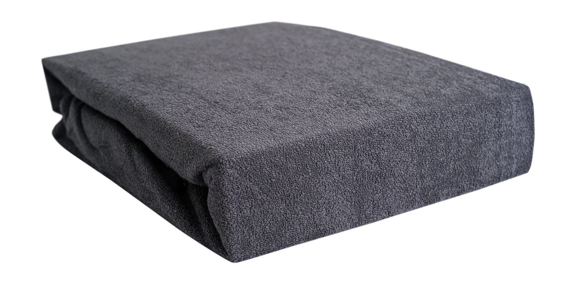 Hometex Premium Textiles Spannbettlaken aus Frottier Stoff bis 23 cm Steghöhe, Frottee, Gummizug: Rundumgummizug, Kuschelig warm und extra weich, ideal für die  – Bild 2 von 5