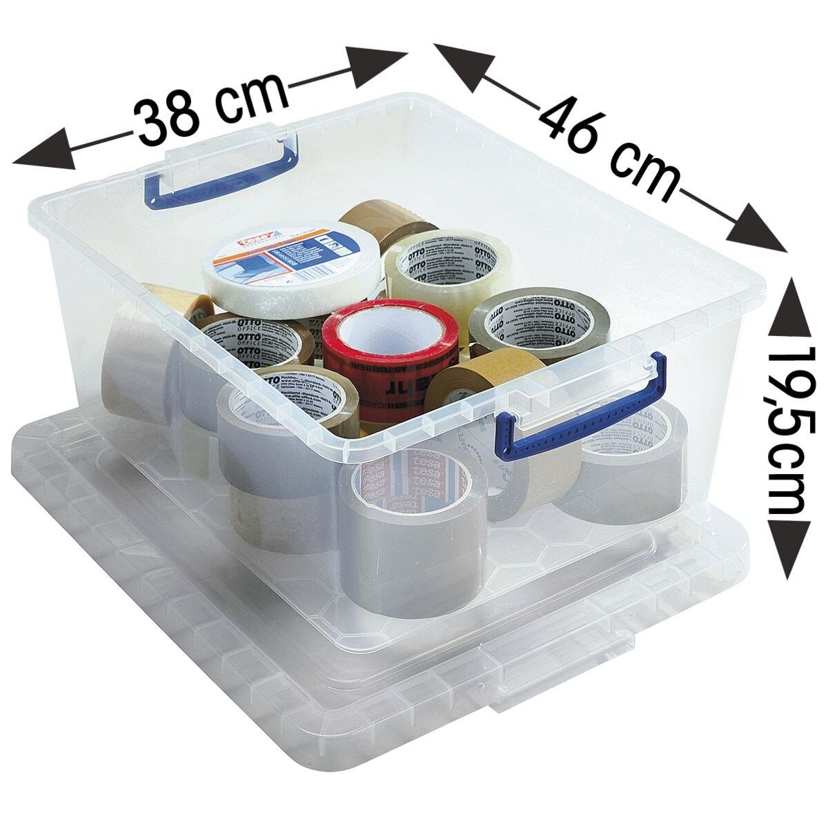 Otto Office Aufbewahrungsbox (3 St), für Zeitschriften, 17,5 Liter