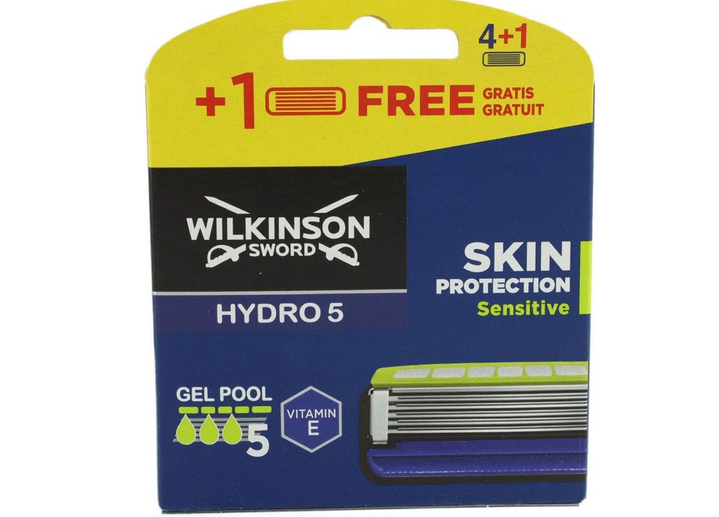 Wilkinson Rasierklingen Wilkinson Hydro 5 Skin Protection Sensitive, 5-tlg.