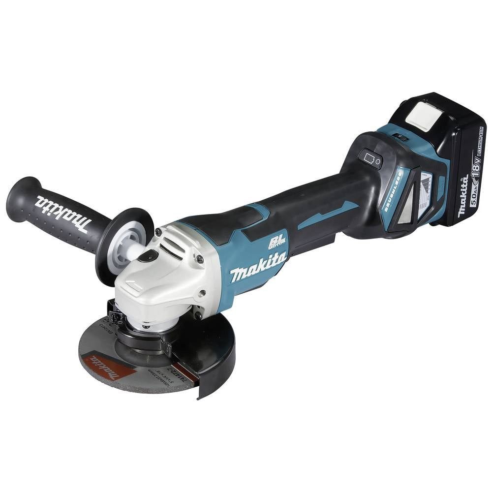 Makita Winkelschleifer Akku-Winkelschleifer 18V DGA515RTJ, inkl. 2. Akku, inkl. Ladegerät