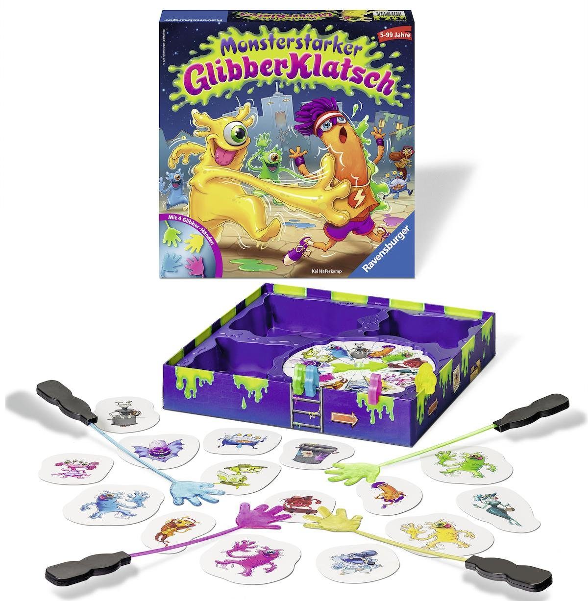 Ravensburger Spiel Monsterstarker Glibber-Klatsch, Made in Europe