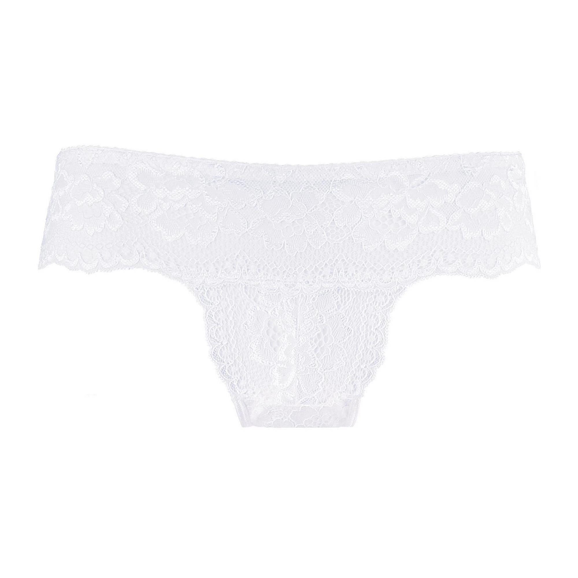String V-9545 brazillian string white - (L,M,S,XL)