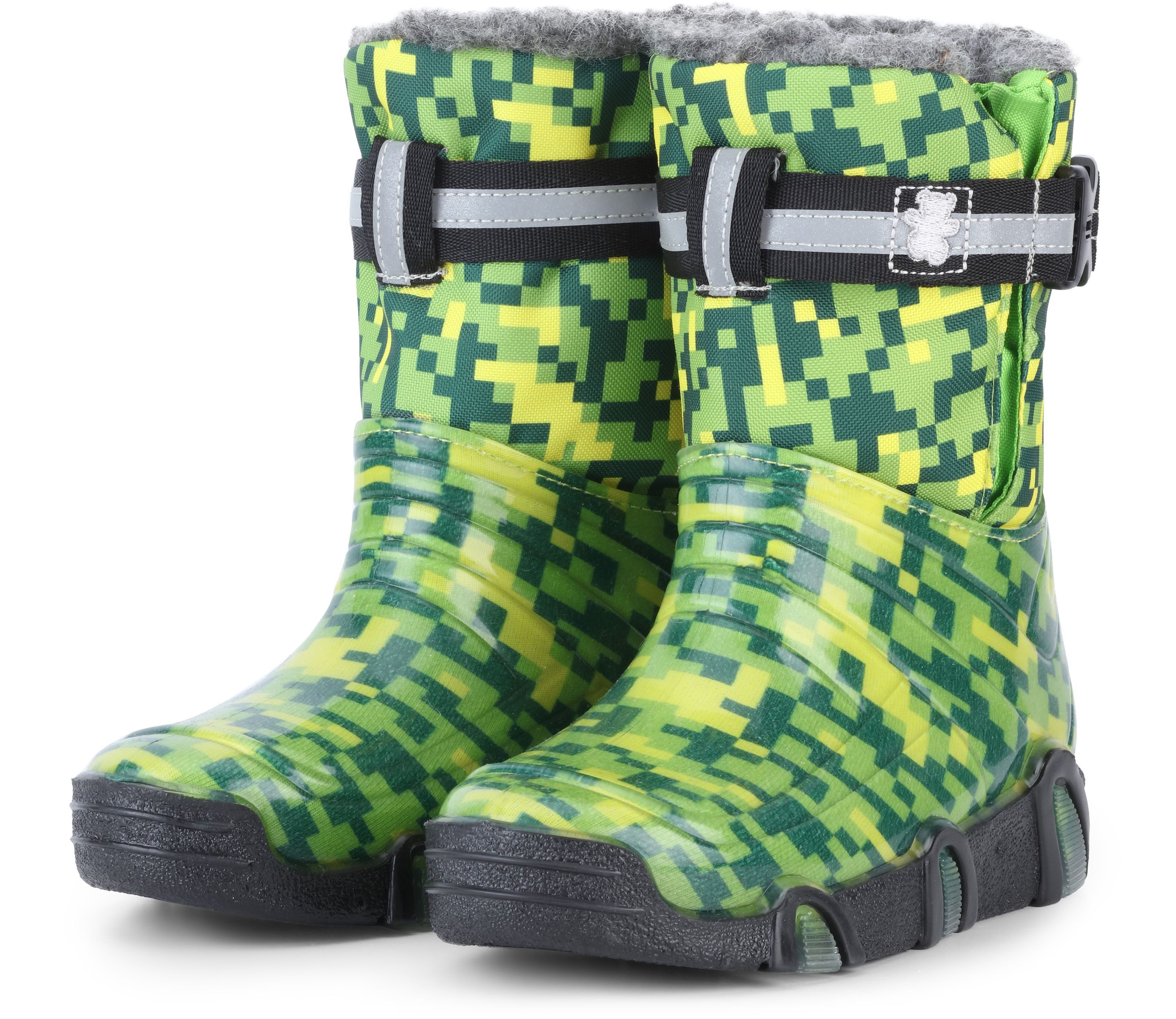 Ladeheid Kinder Mädchen Jungen Schneestiefel Gummistiefel gefüttert LAZT008 Gummistiefel – Bild 5 von 5