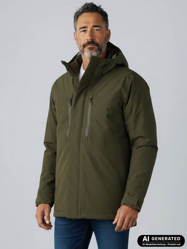 Blue Wave Funktionsjacke Neven Herren Outdoor-Jacke Neven mit abnehmbarer Kapuze - Wasserdicht