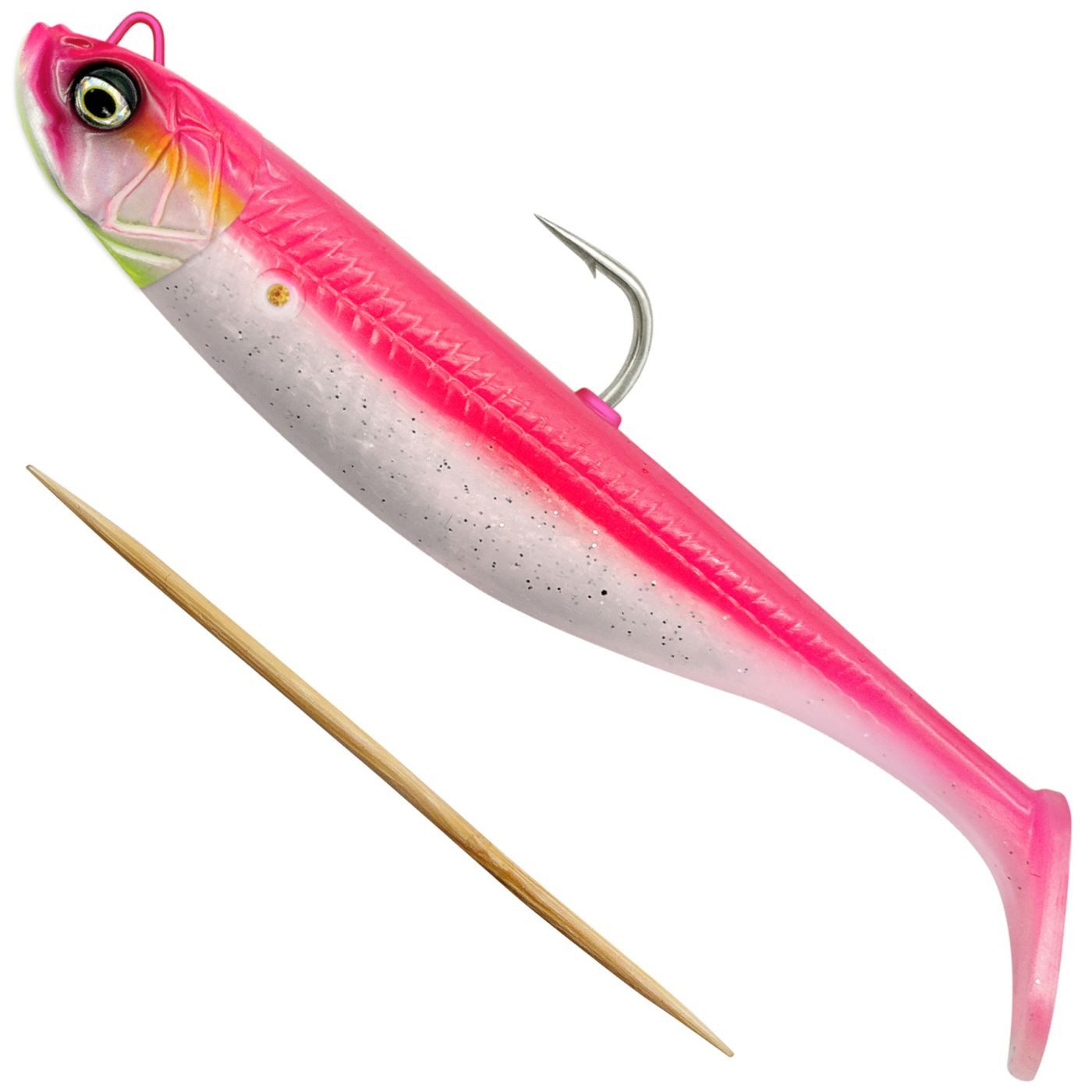 10cm / 20g / Pink Pearl Silver Fluo