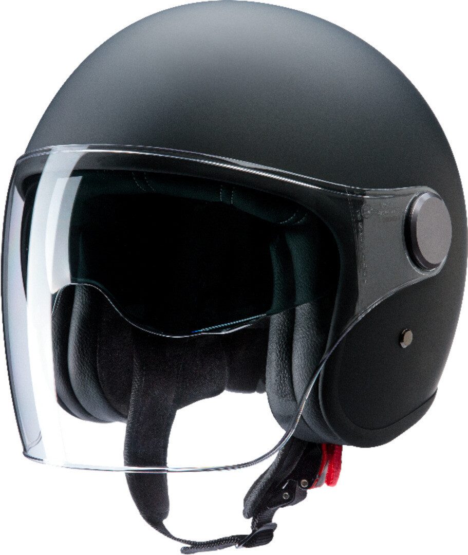 Redbike Motorradhelm RB-860 Jethelm, integriertes Sonnenvisier