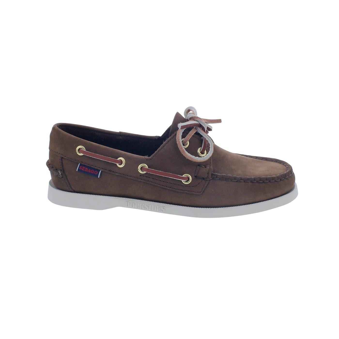 Sebago Sebago Docksides® Portland Nubuck, Woman, Brown Seal, 74121SW Bootsschuh