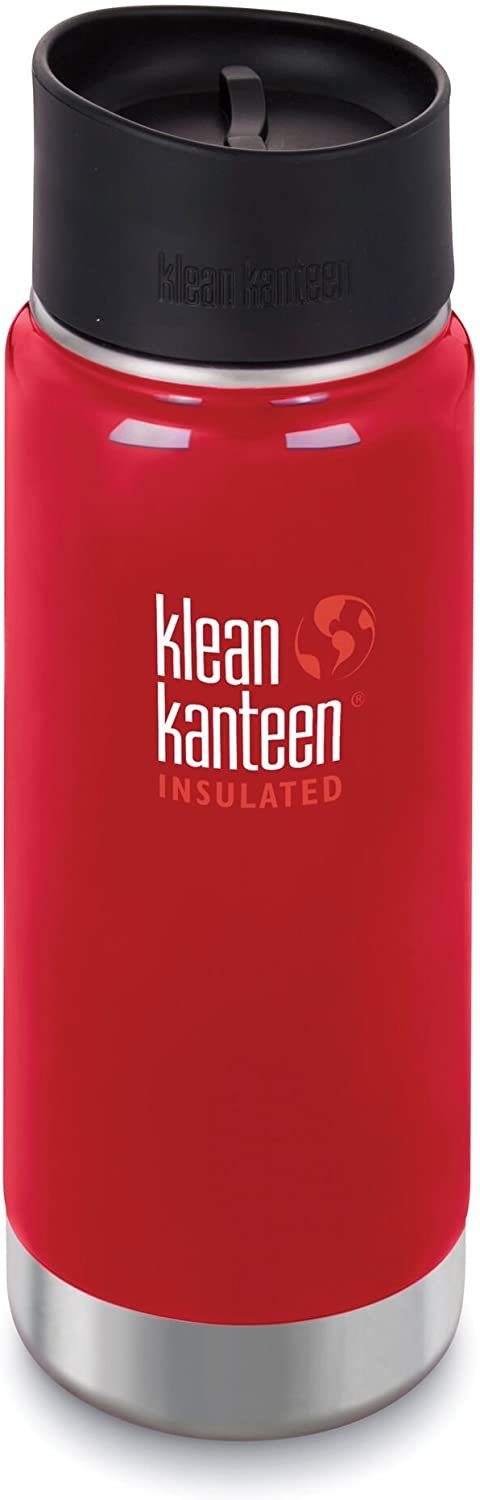 Klean Kanteen Trinkflasche Klean Kanteen 476ml Kaffeebecher Mineral Red Rot