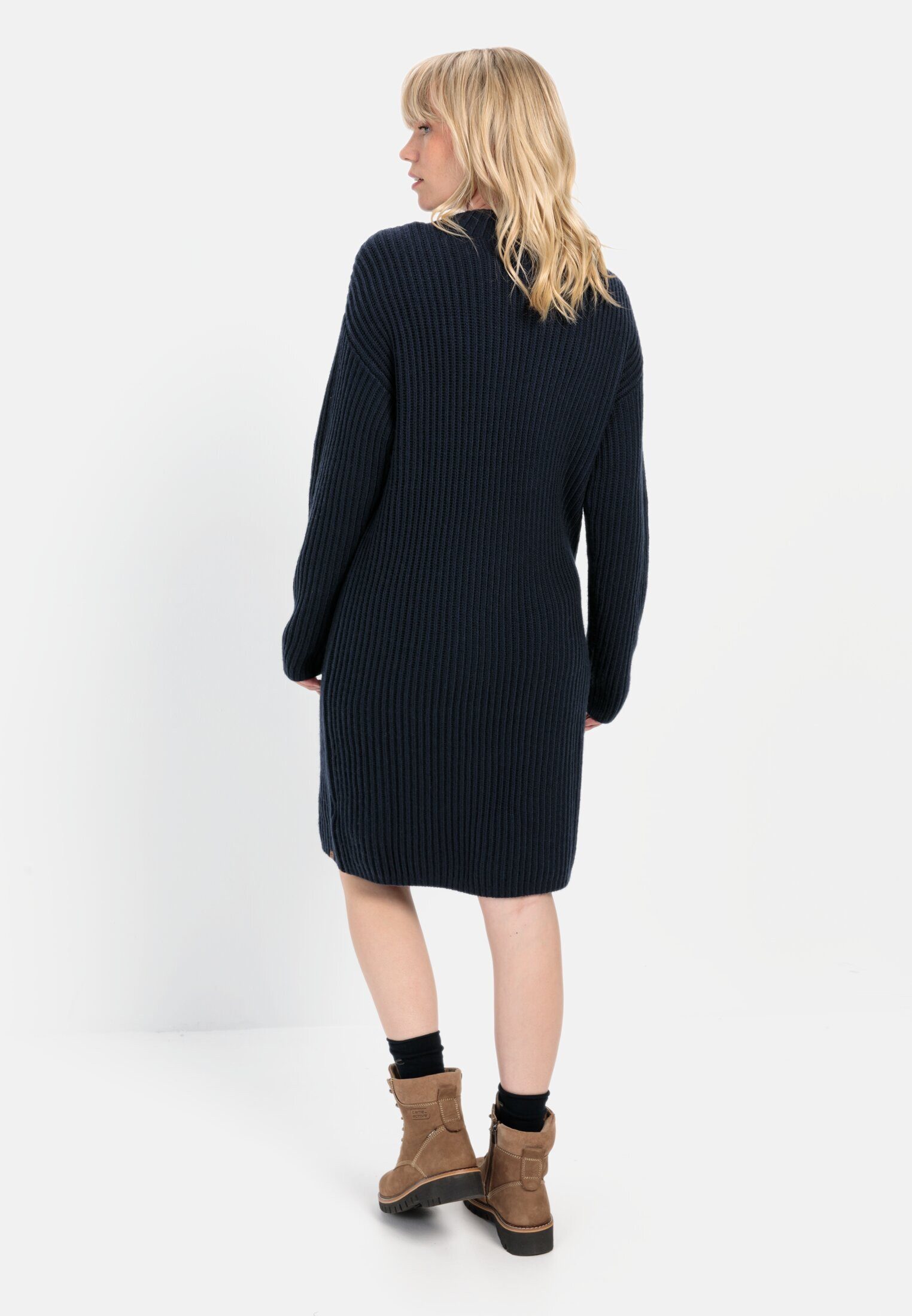 camel active Sweatkleid mit Stehkragen Langarm günstig online kaufen