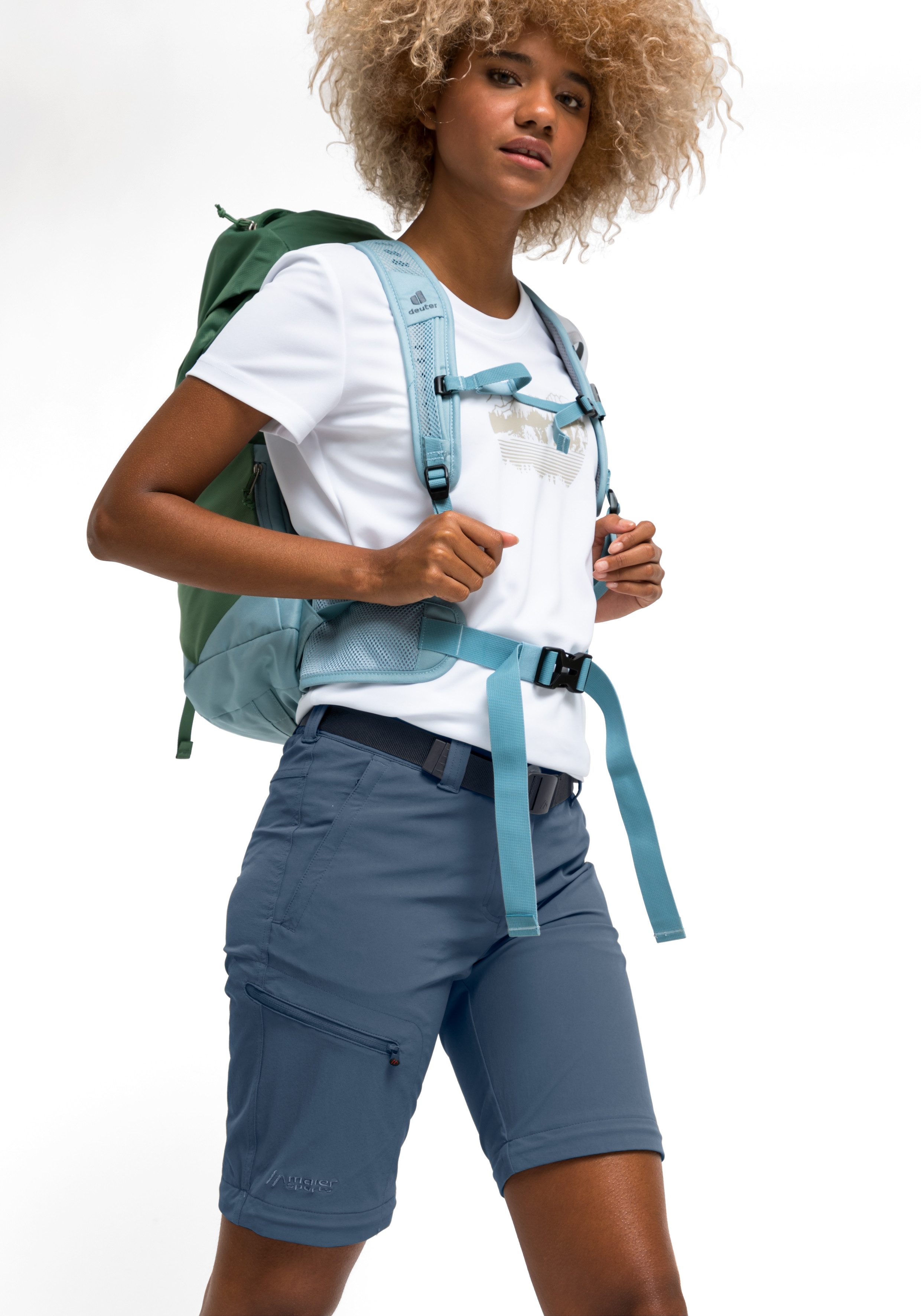 Maier Sports Outdoorhose Nata Damen Zip-Off Wanderhose, atmungsaktive Trekk günstig online kaufen