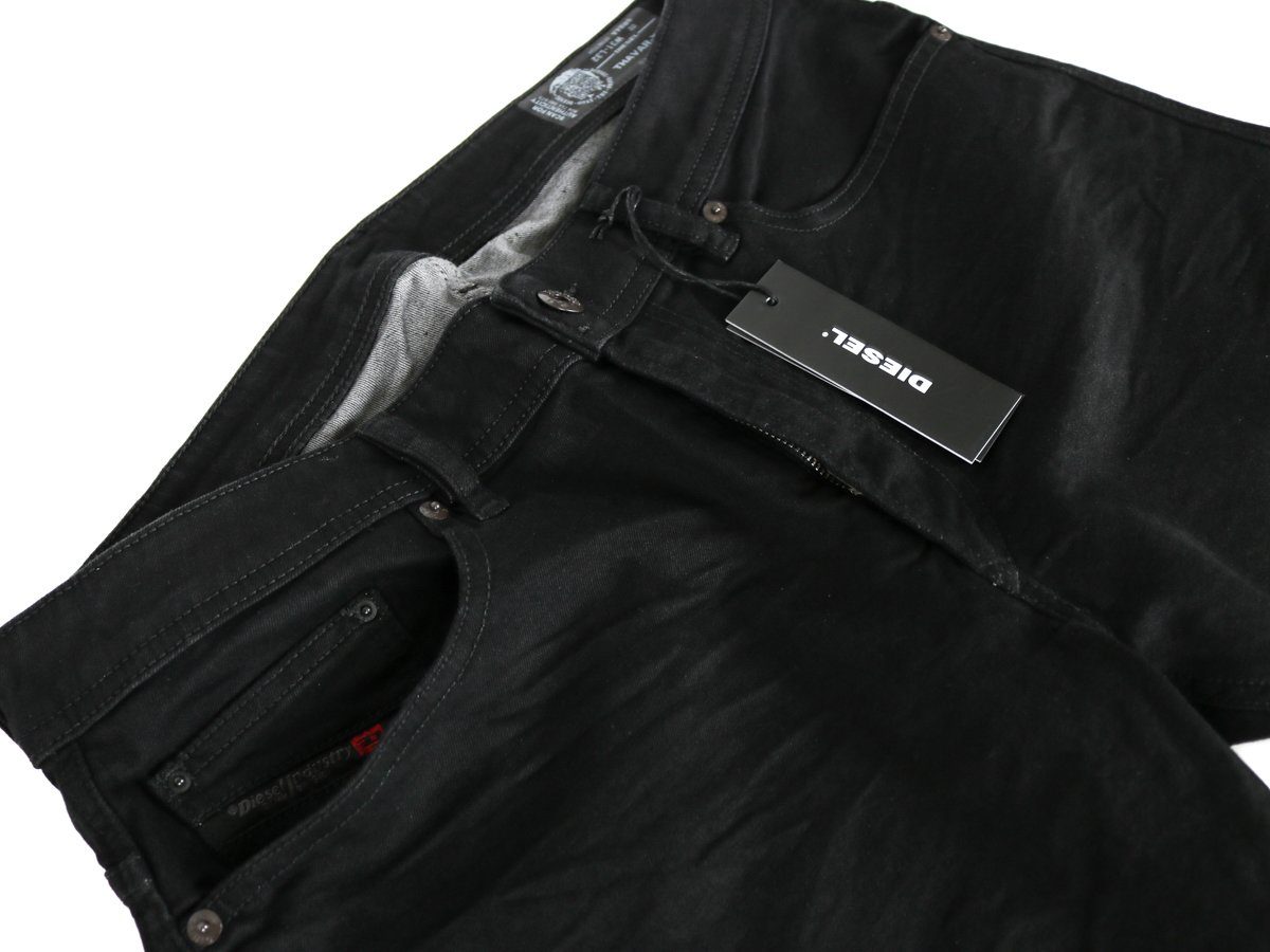 Thavar-XP Slim Hose Stretch Diesel 0R84A Straight-Jeans -