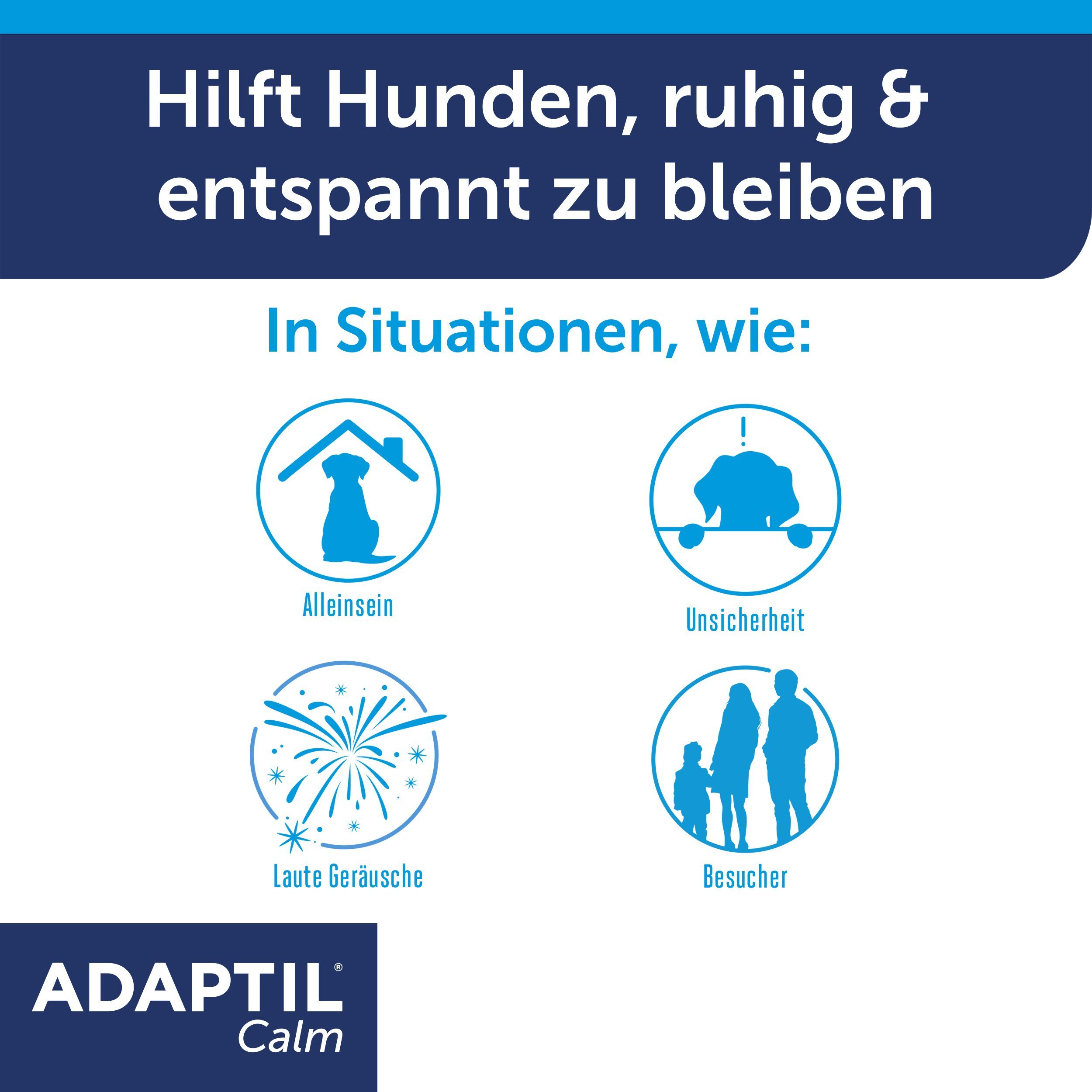 Adaptil Einstreu Adaptil Calm 30 Tage-Nachfüllflakon 48 ml