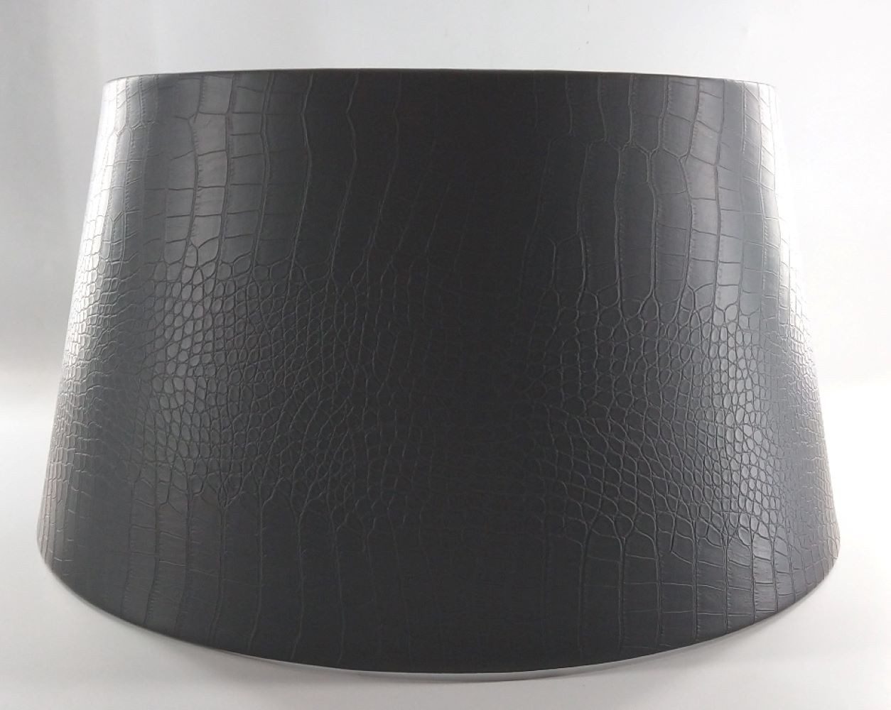 AMBIENTE-LEBENSART.DE Lampenschirm Designer-Lampenschirm-schwarz-Kaiman-Opt günstig online kaufen