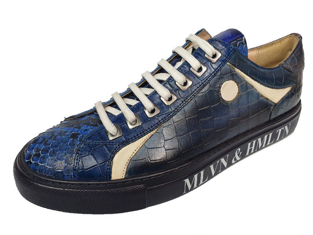 Melvin & Hamilton Blau M&H-Harvey9-Blue-White Sneaker