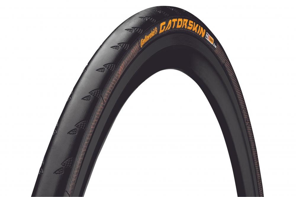 CONTINENTAL Fahrradreifen Continental Gatorskin 26x0.90" (23-571) Drahtreifen, schwarz, DuraSkin