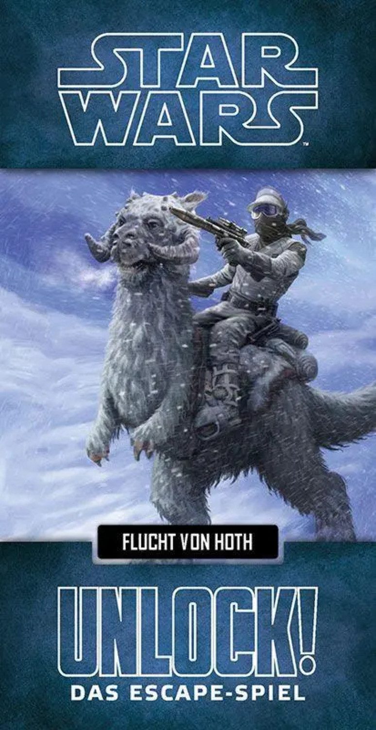 Asmodee Spiel Unlock! Star Wars Flucht von Hoth (Einzelszenario)