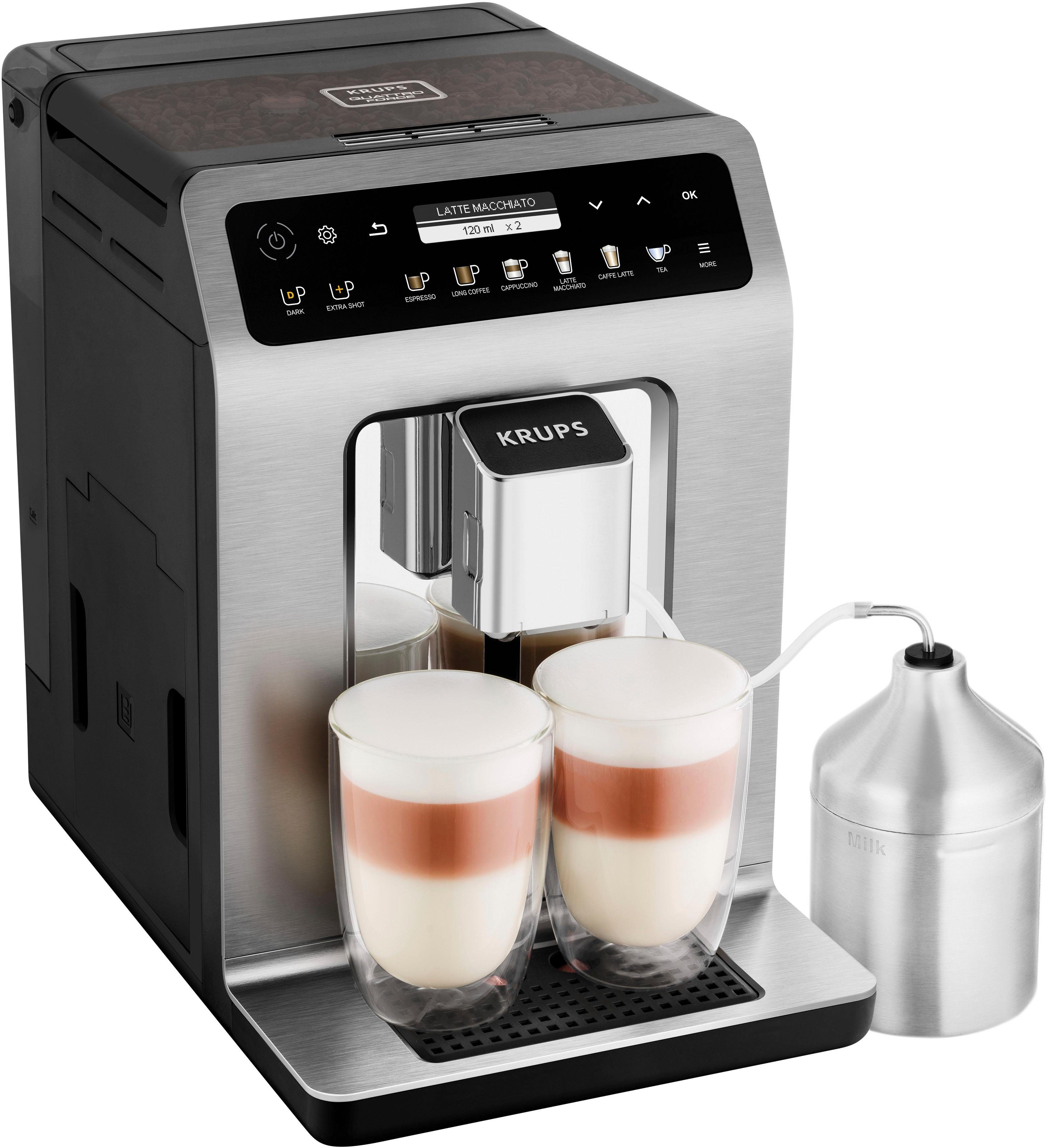 Krups Kaffeevollautomat EA894T Evidence Plus One-Touch-Cappuccino,  Platzsparend mit vielen technischen Innovationen und Bedienungshighlights  online kaufen | OTTO