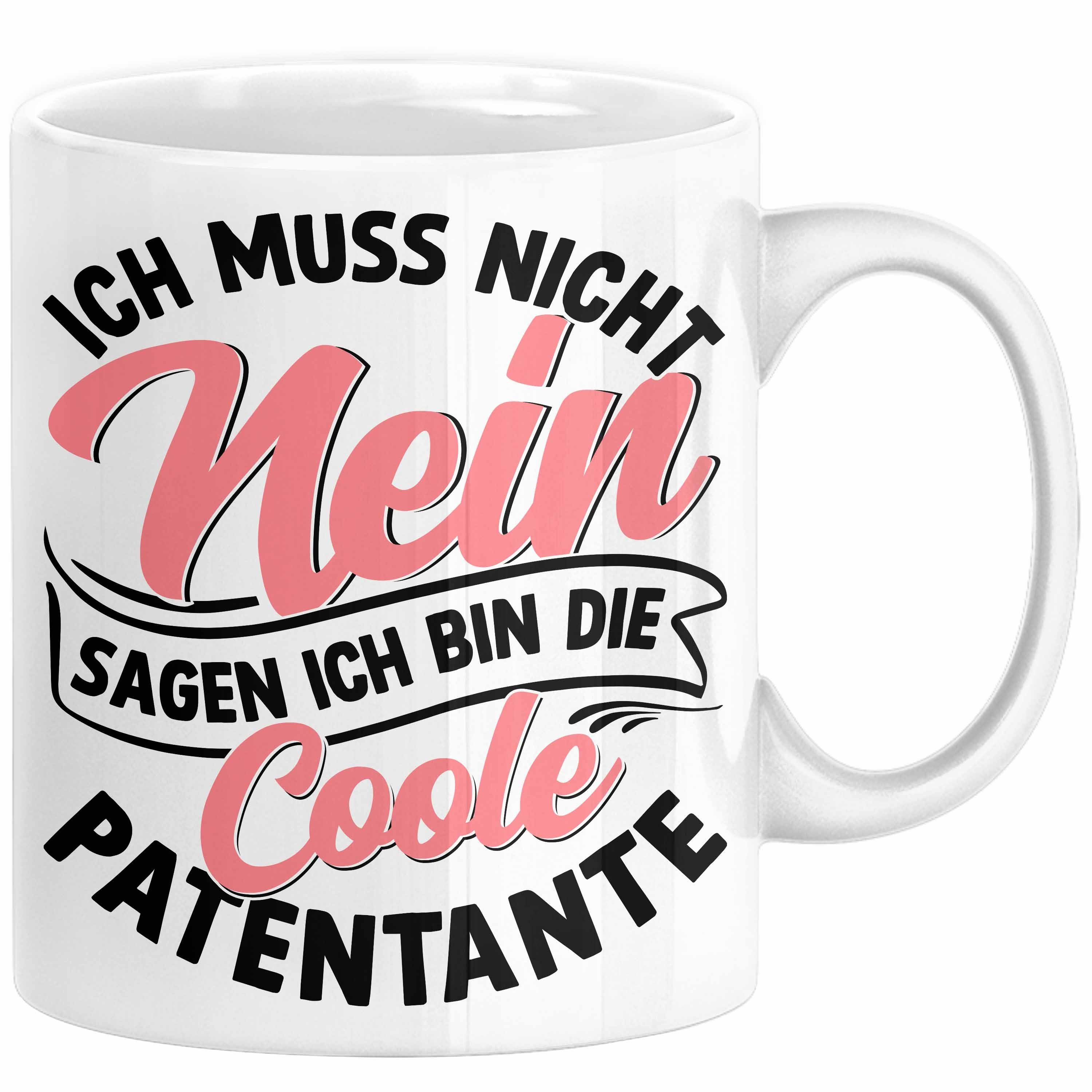Trendation Tasse Patentante Geschenk Tasse Spruch Geschenkidee Beste
