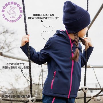 Höhenhorn Softshelljacke Cledo Kinder Softshelljacke Kids Jacke Übergangsjacke Outdoor