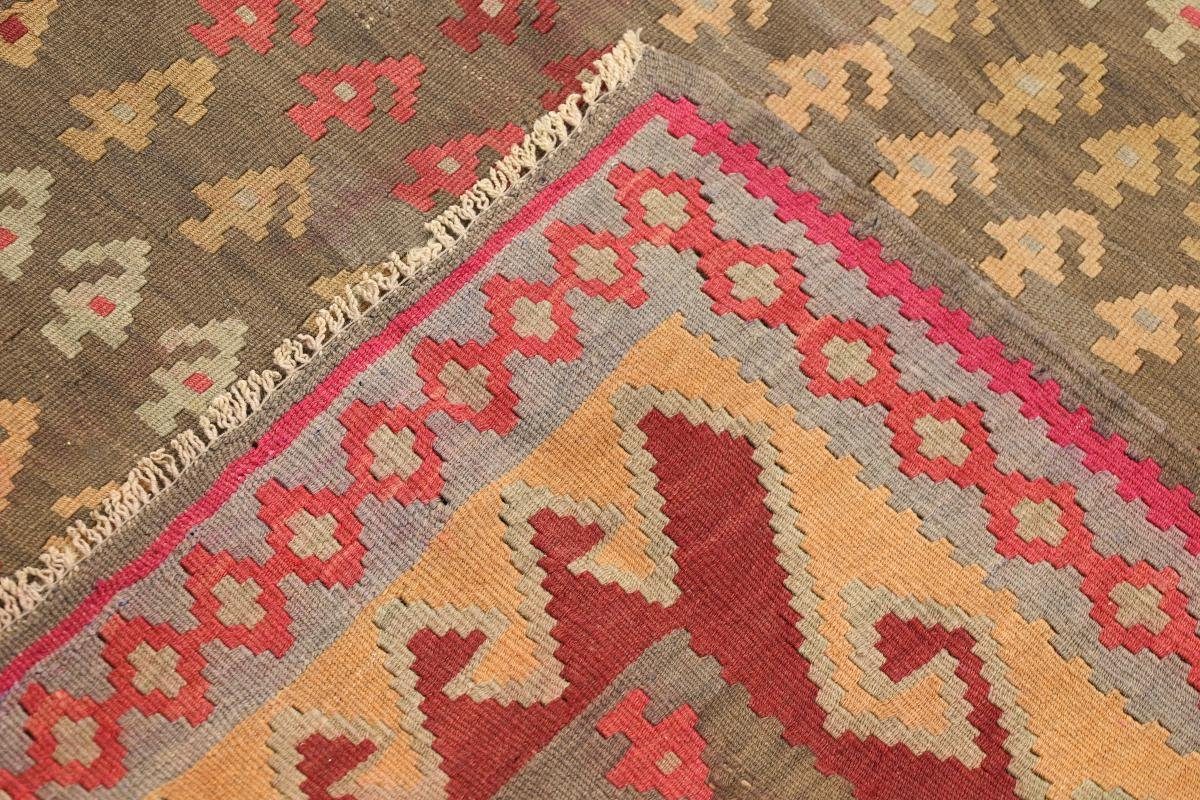 Höhe: Kelim 160x354 Antik Orientteppich, Nain Trading, mm 4 Fars Azerbaijan Handgewebter Orientteppich rechteckig,