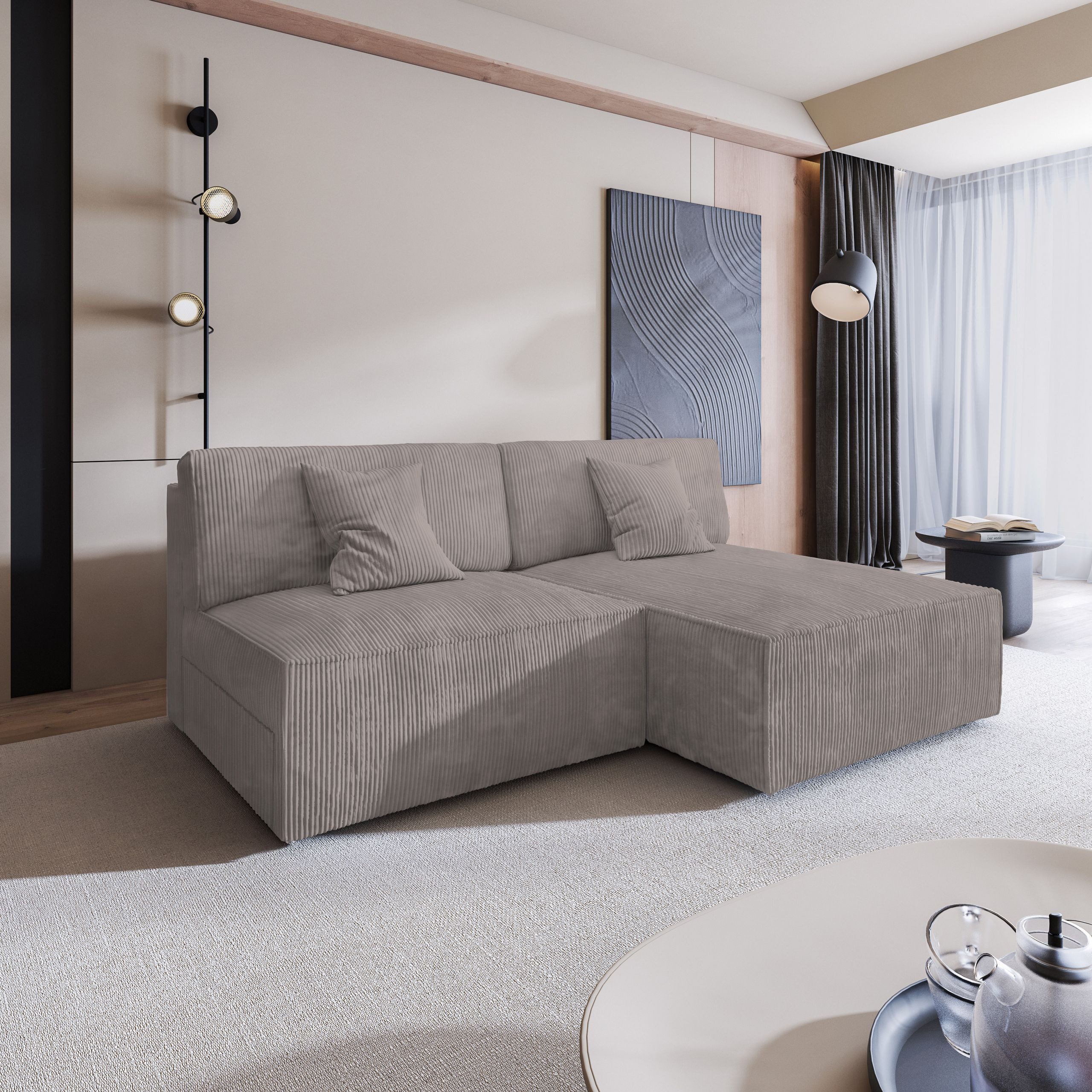 Masseno Ecksofa FIORO mit Schlaffunktion L-Form, günstig online kaufen