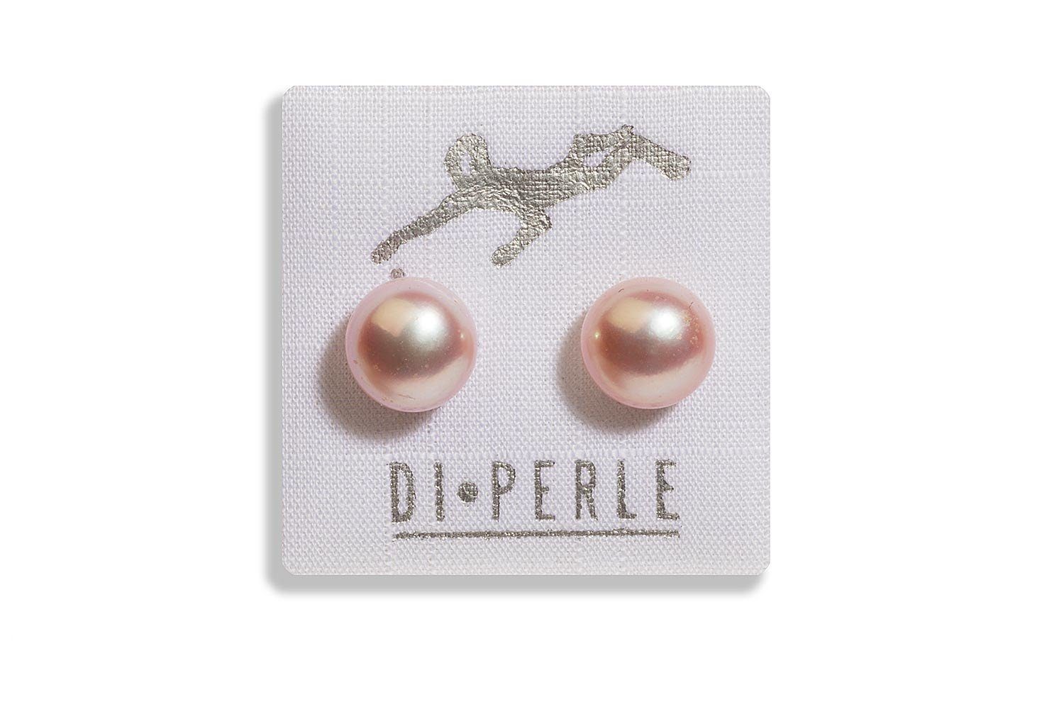 Adelia´s Paar Ohrstecker Damen Perlenschmuck 585 Gelbgold Süsswasser Perlen Ohrstecker, Damen Perlenschmuck