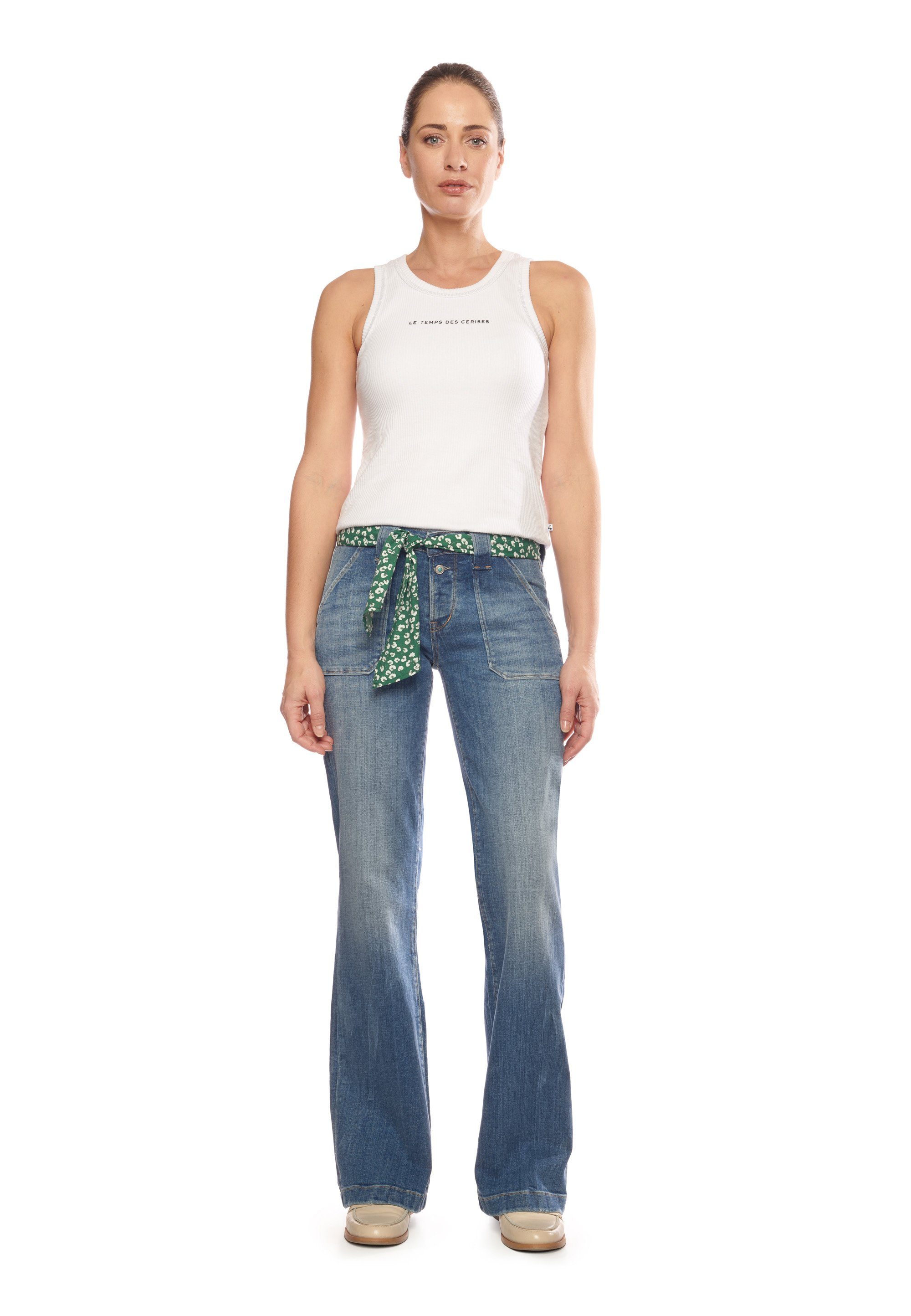 Le Temps Des Cerises Bequeme Jeans JEAN FEMME FLARE mit modischem Bootcut-S günstig online kaufen