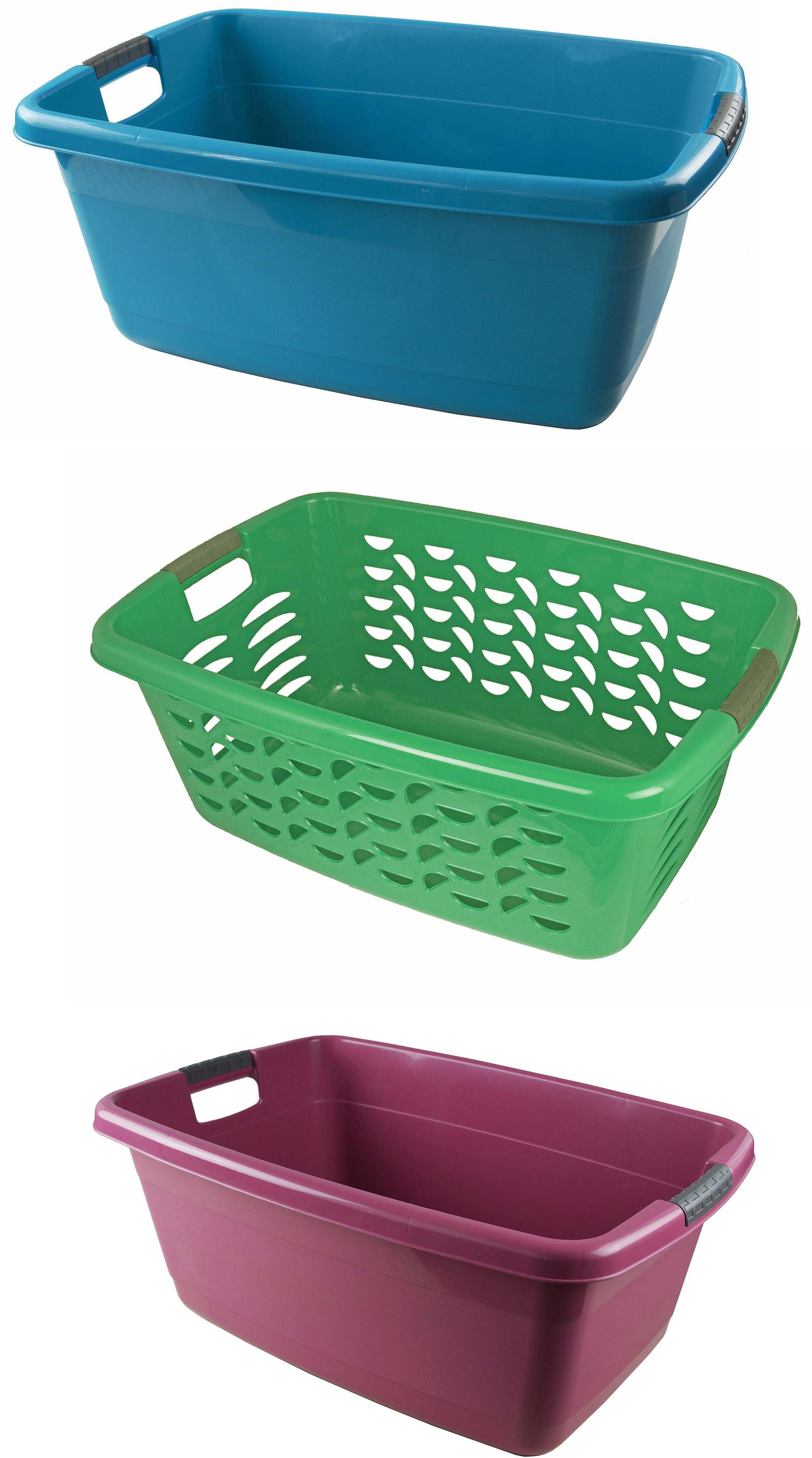 Gies Wäschekorb »ecoline« (Set, 3 Stück), Inhalt 45 Liter online kaufen