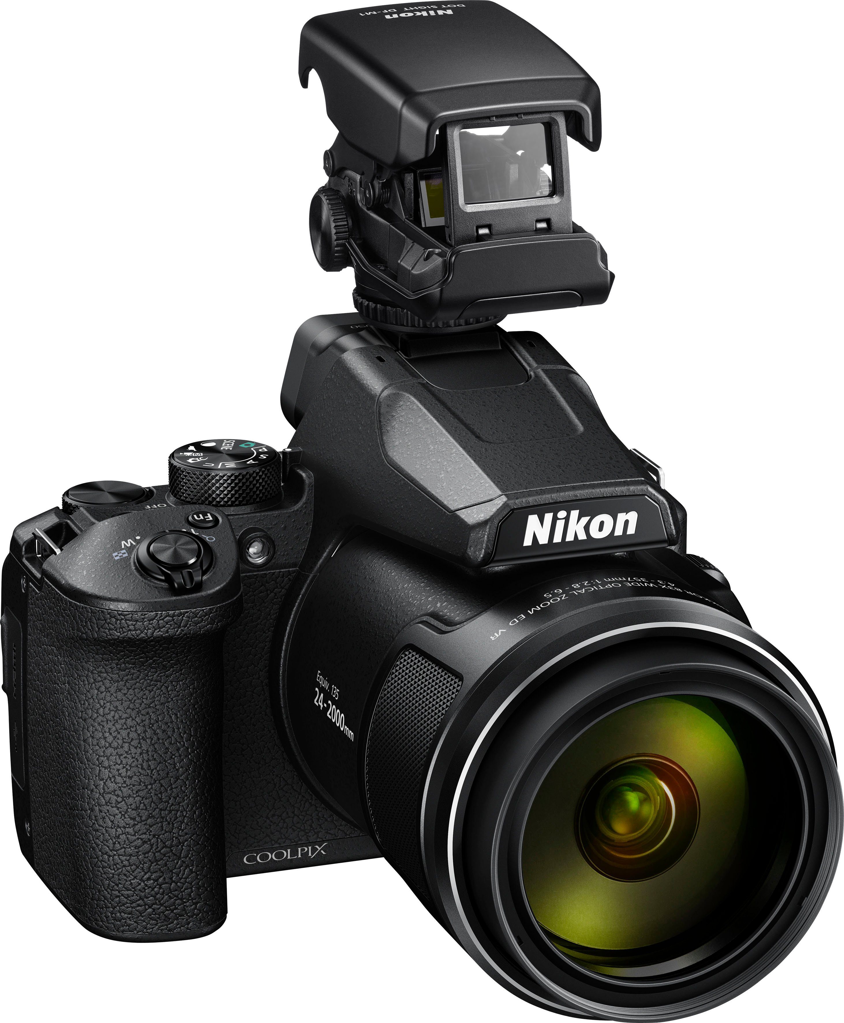 Nikon Coolpix opt. (16 Zoom, MP, Bridge-Kamera 83x Bluetooth, P950 WLAN (WiFi)