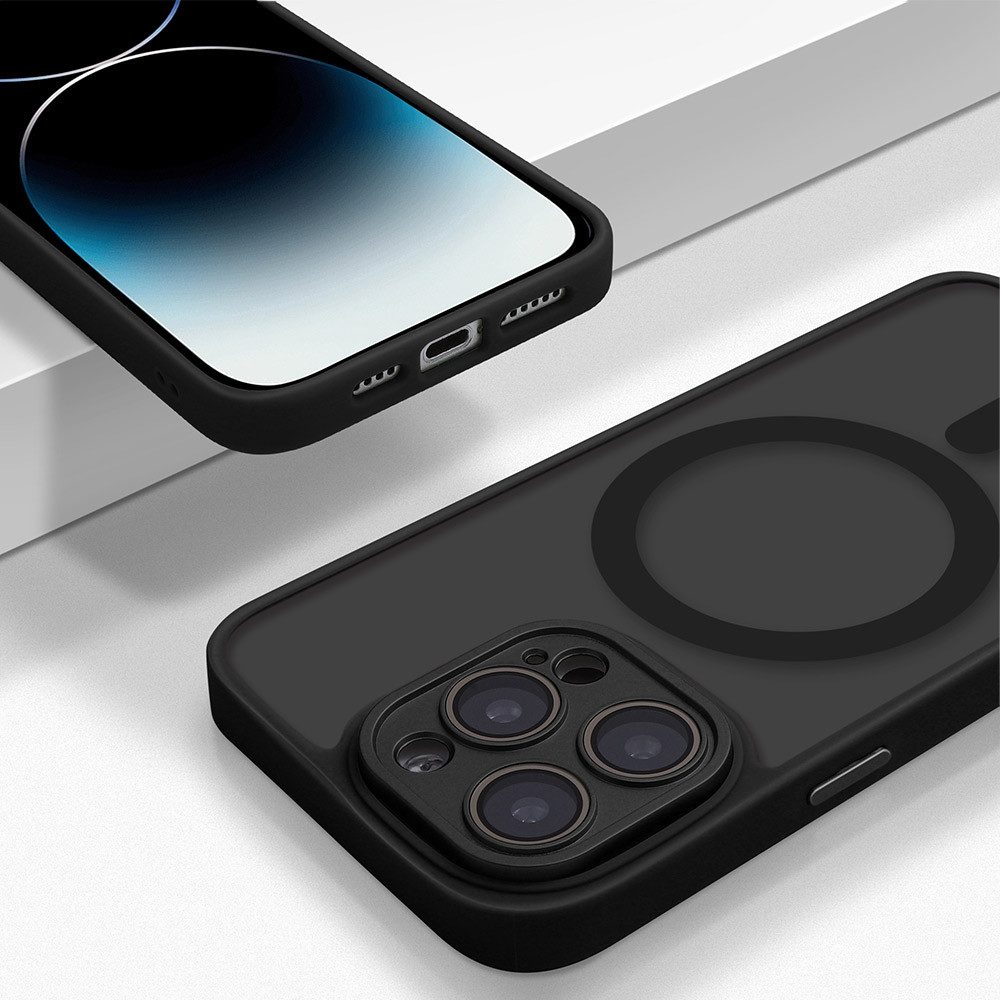 FITSU Handyhülle Schutzhülle für Apple iPhone Hülle MagSafe kompatible Handyhülle Case, Hülle für Apple iPhone 16 Pro Max, 16 Pro, 16, 15 Pro, 15, 14, 13 Case
