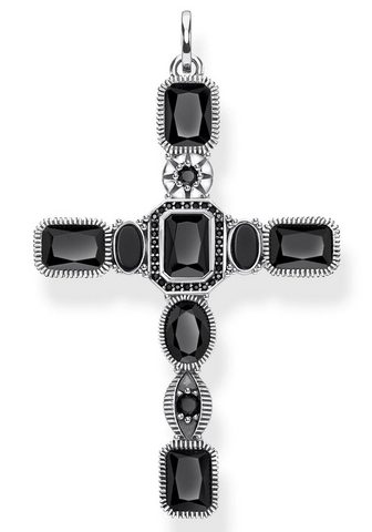 THOMAS SABO Кулон »Kreuz черного цвета Stein...