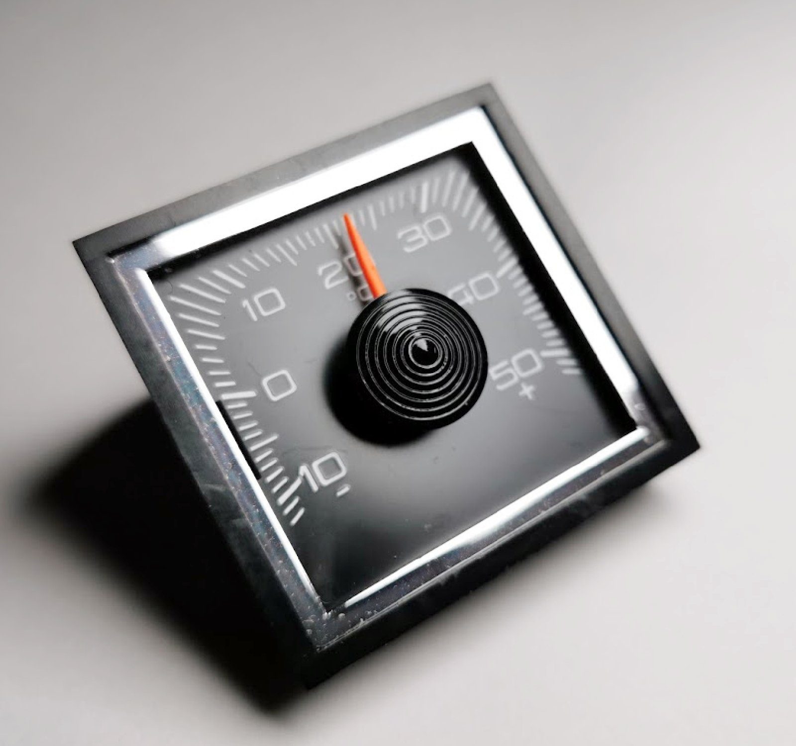 HR Autocomfort Raumthermometer Historisches Thermometer Auto Zusatz  Thermometer aus 1969 mit Halterung