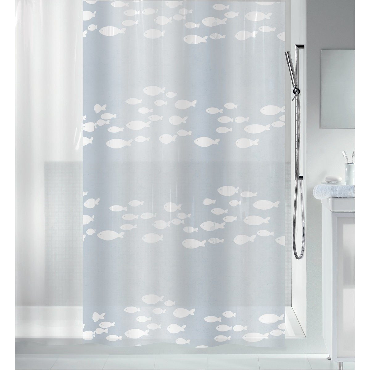 spirella Duschvorhang SARDAIGNE Breite 180 cm, günstig online kaufen