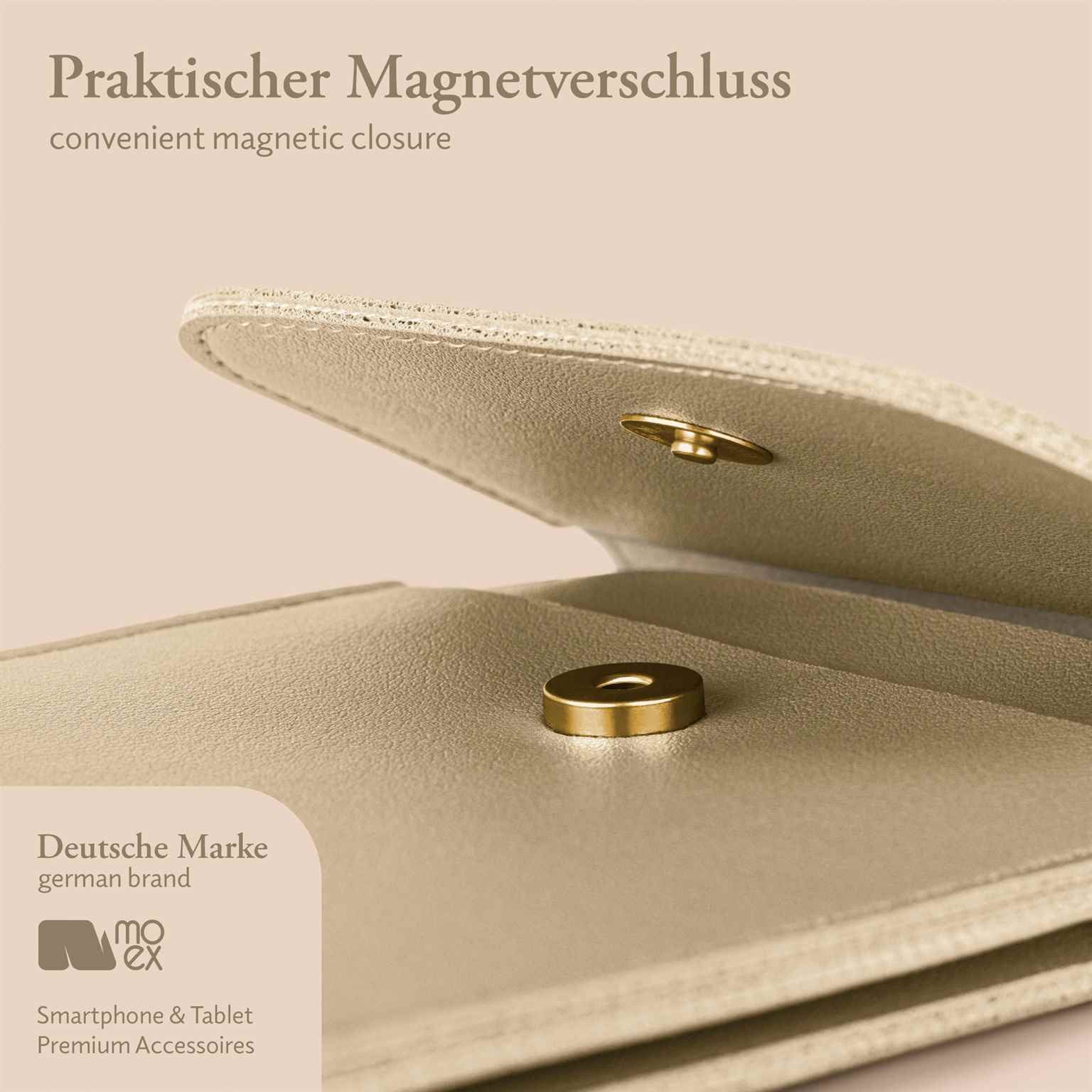 moex Handyhülle moex® CitySling für OnePlus 12, Handytasche zum Umhängen kleine Handtasche mit Handyfach Touch-Fenster