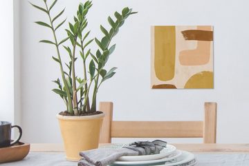 OneMillionCanvasses® Leinwandbild Abstrakt - Pastell - Boho, (1 St), Leinwand Bilder für Wohnzimmer Schlafzimmer