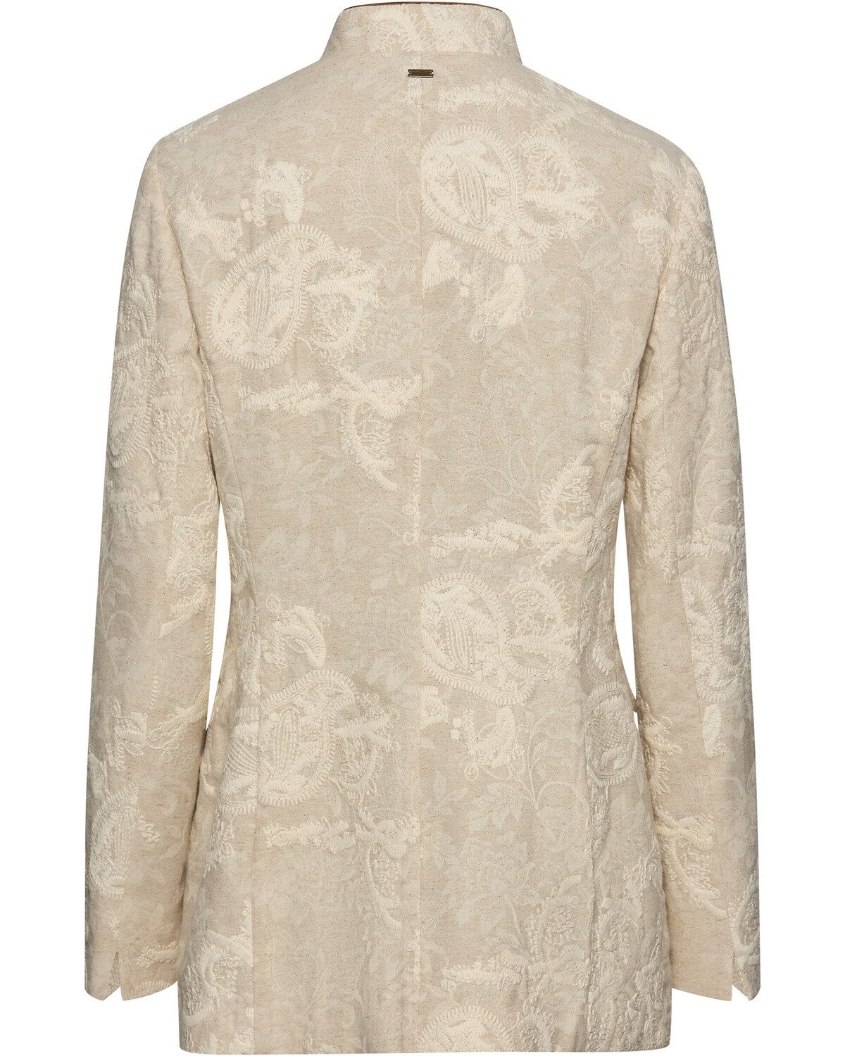 White Label Longblazer Bestickter Jacquard-Gehrock