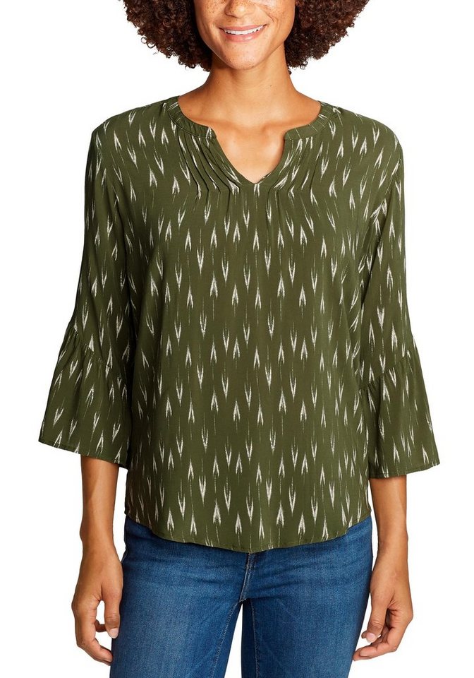 Eddie Bauer Crinklebluse Sunrise Bluse - 3/4-Arm Eddie Bauer Crinklebluse Sunrise Bluse - 3/4-Arm