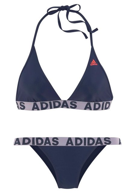 adidas Performance Bustier-Bikini »BEACH BIKINI« mit Markenschriftzügen