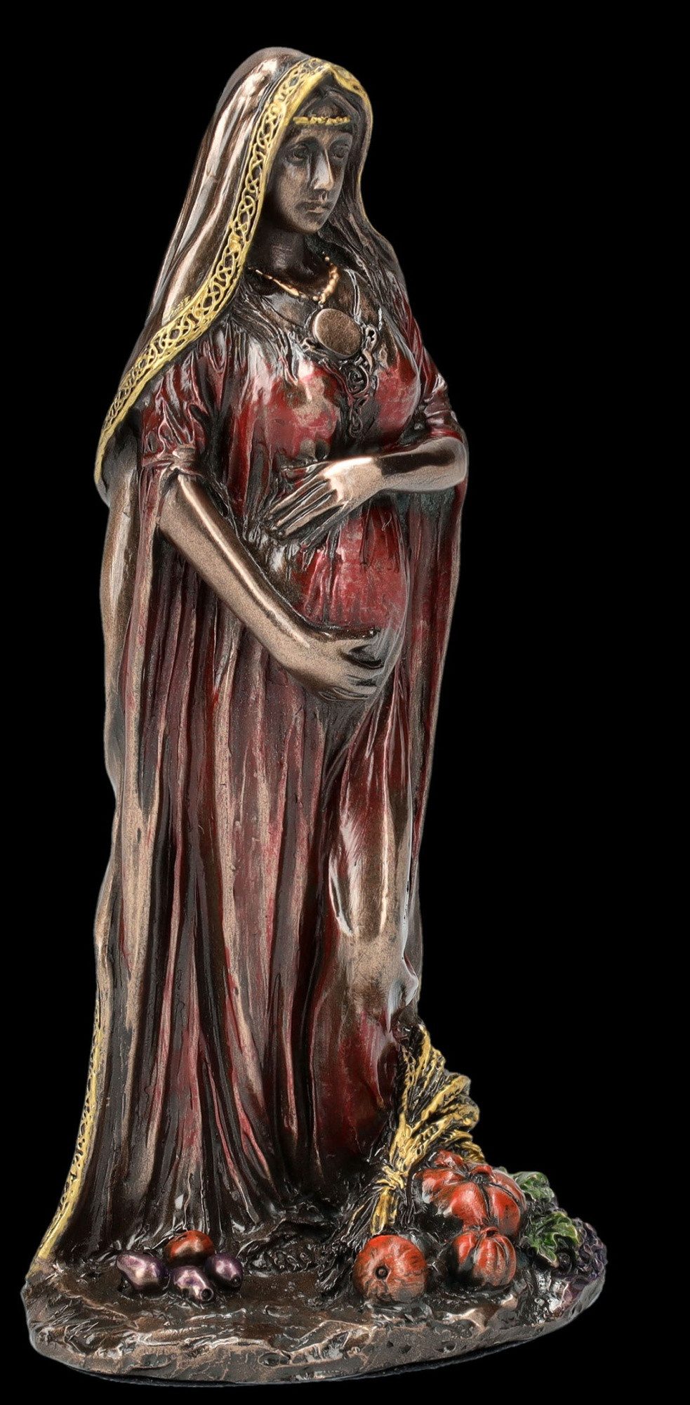 Figuren Shop GmbH Dekofigur Keltische Mutter Figur – Dreifaltigkeitsgöttin Statue 10 cm Veronese