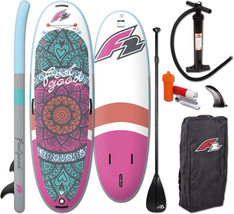 F2 Inflatable SUP-Board Feelgood Sports Woman
