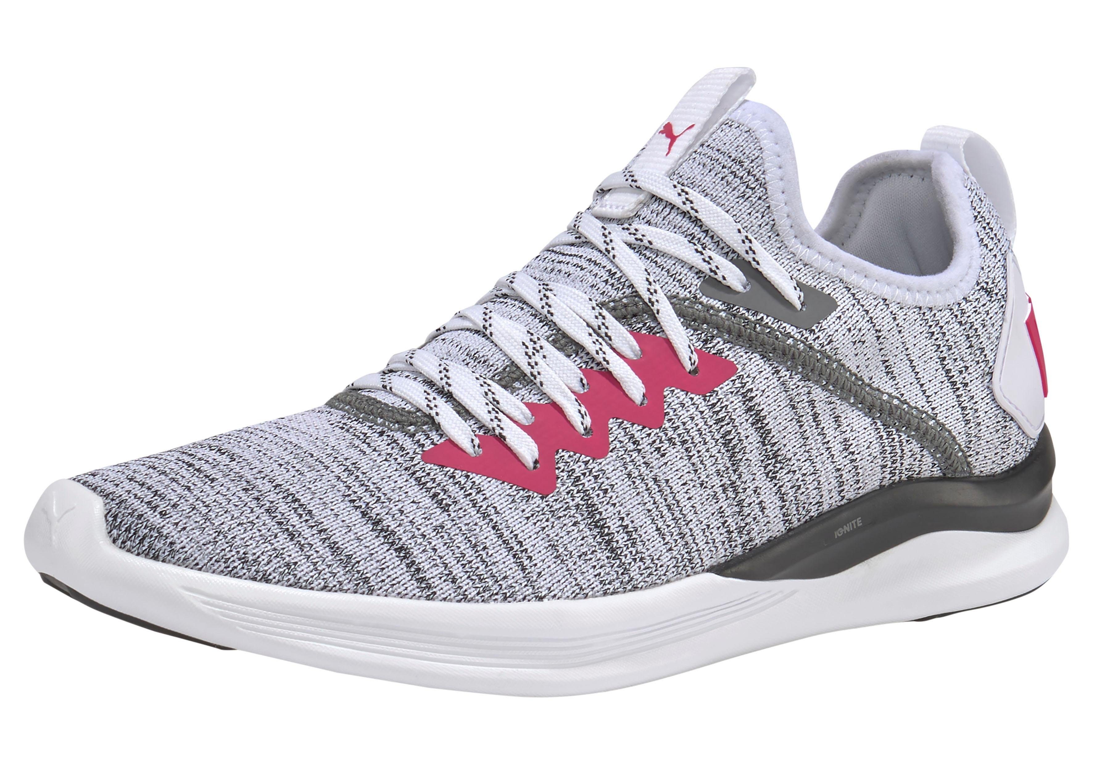 puma ignite evoknit flash purple