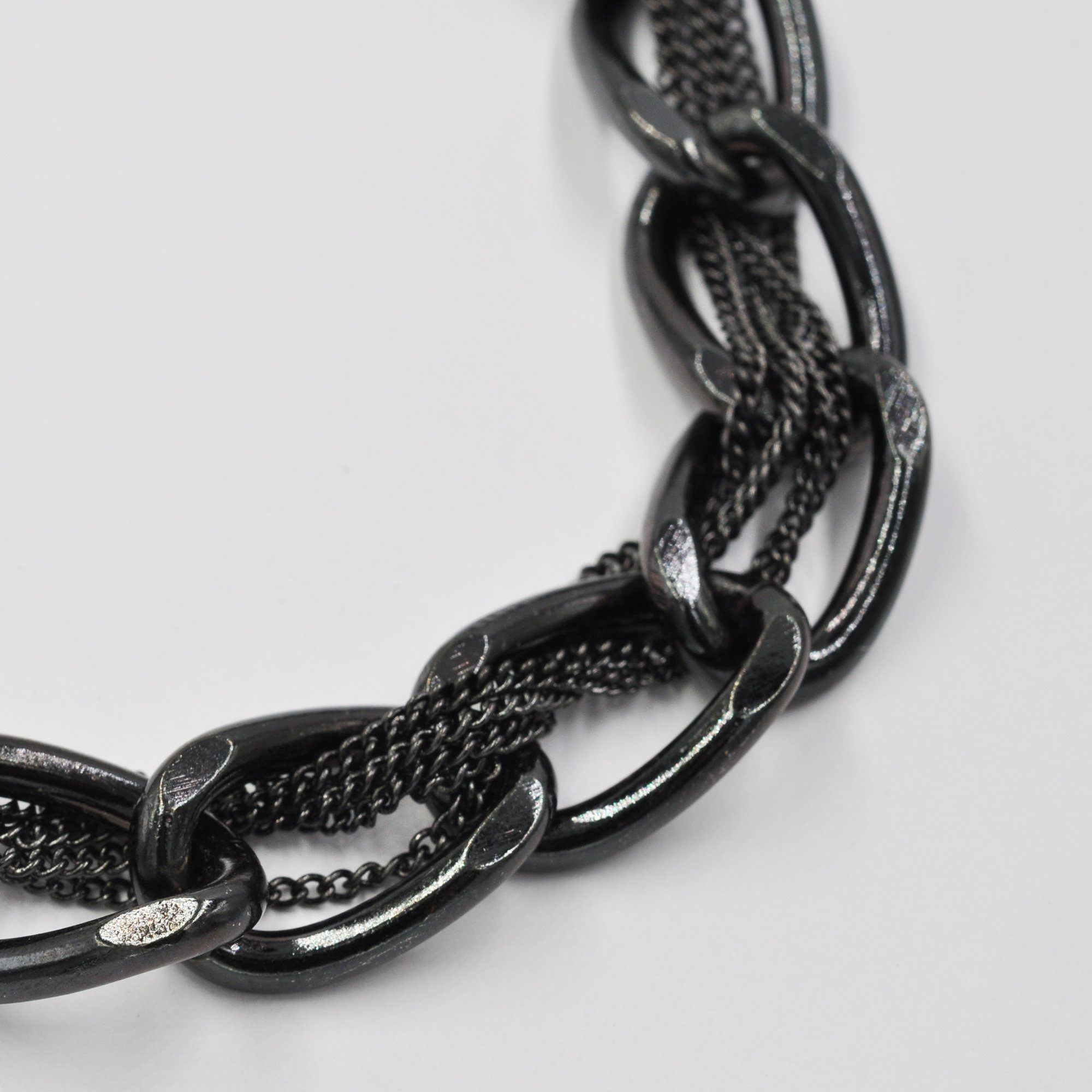 Stahlkette 10m X 3mm - Kohlenstoffstahl Kette Schwarz Für Hund, Schaukel & Mehr