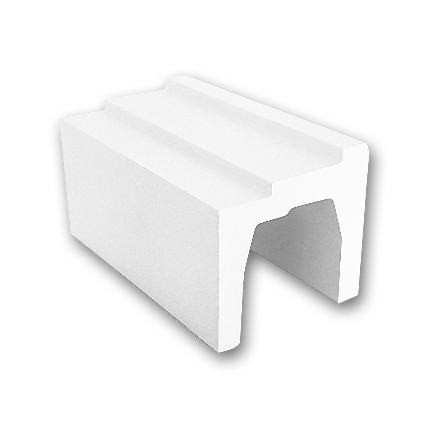 Profhome Zierleiste 1 MUSTERSTÜCK S-434101 20 cm MUSTER des Architraves Fassadenprofil, Polyurethan Hartschaum, 1-St., 1 x MUSTERSTÜCK, 1 MUSTERSTÜCK Fassadenleiste Architrav Stuckleiste ca. 20 cm lang