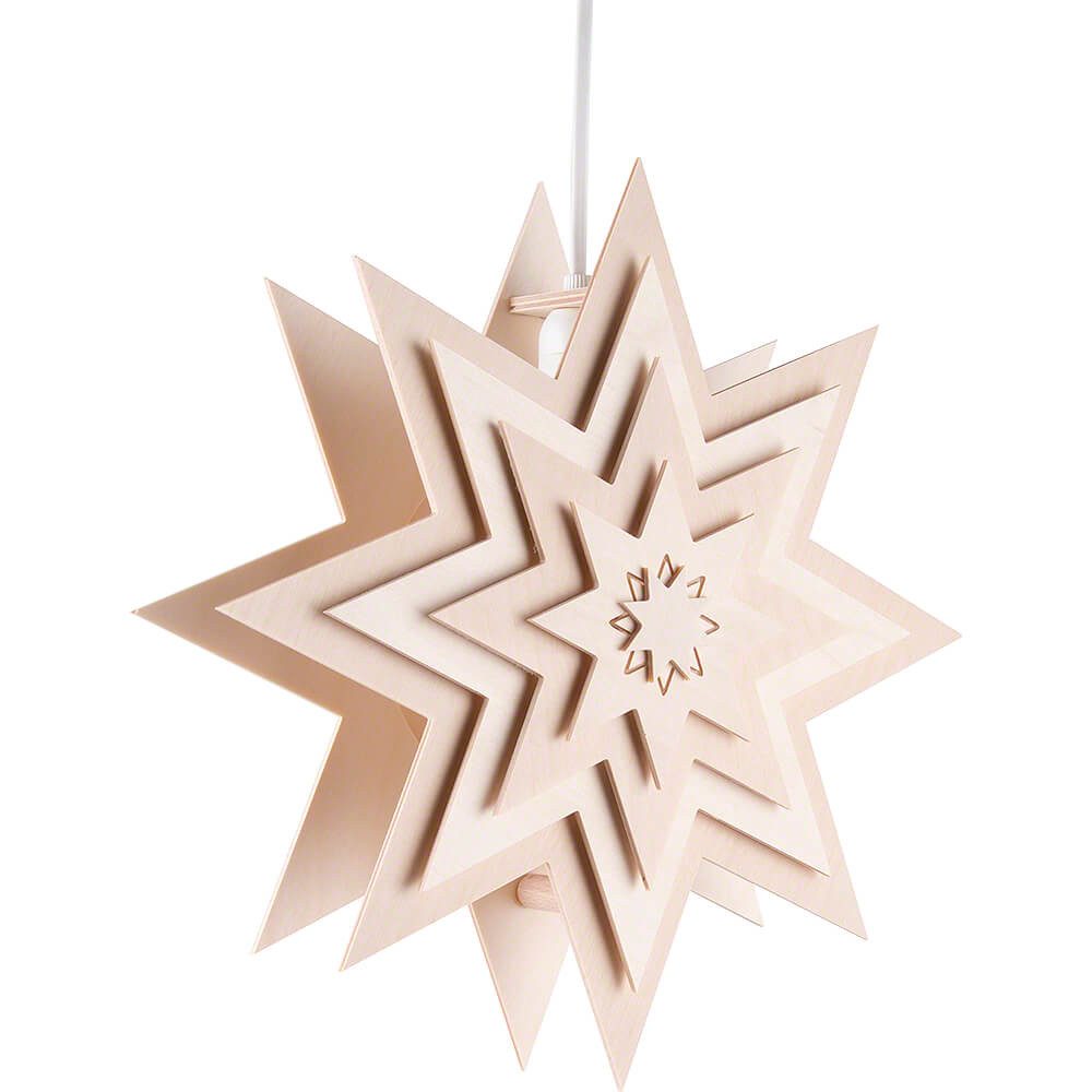 Kunstgewebe Taulin Schwibbogen Fensterbild Stern (30cm) von Kunstgewerbe Taulin