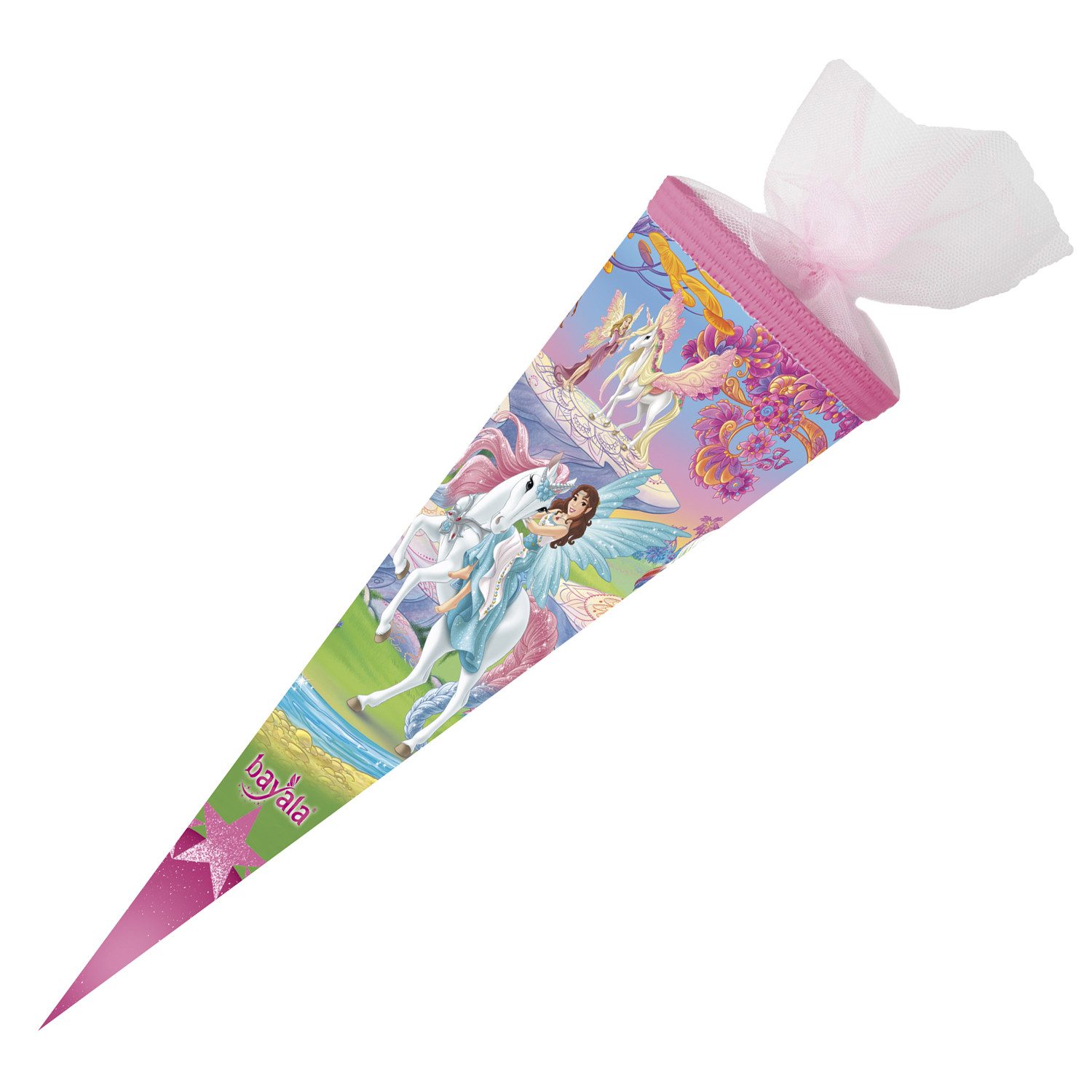 Schultüte Nestler Schultüte schleich bayala 2 rund 50cm
