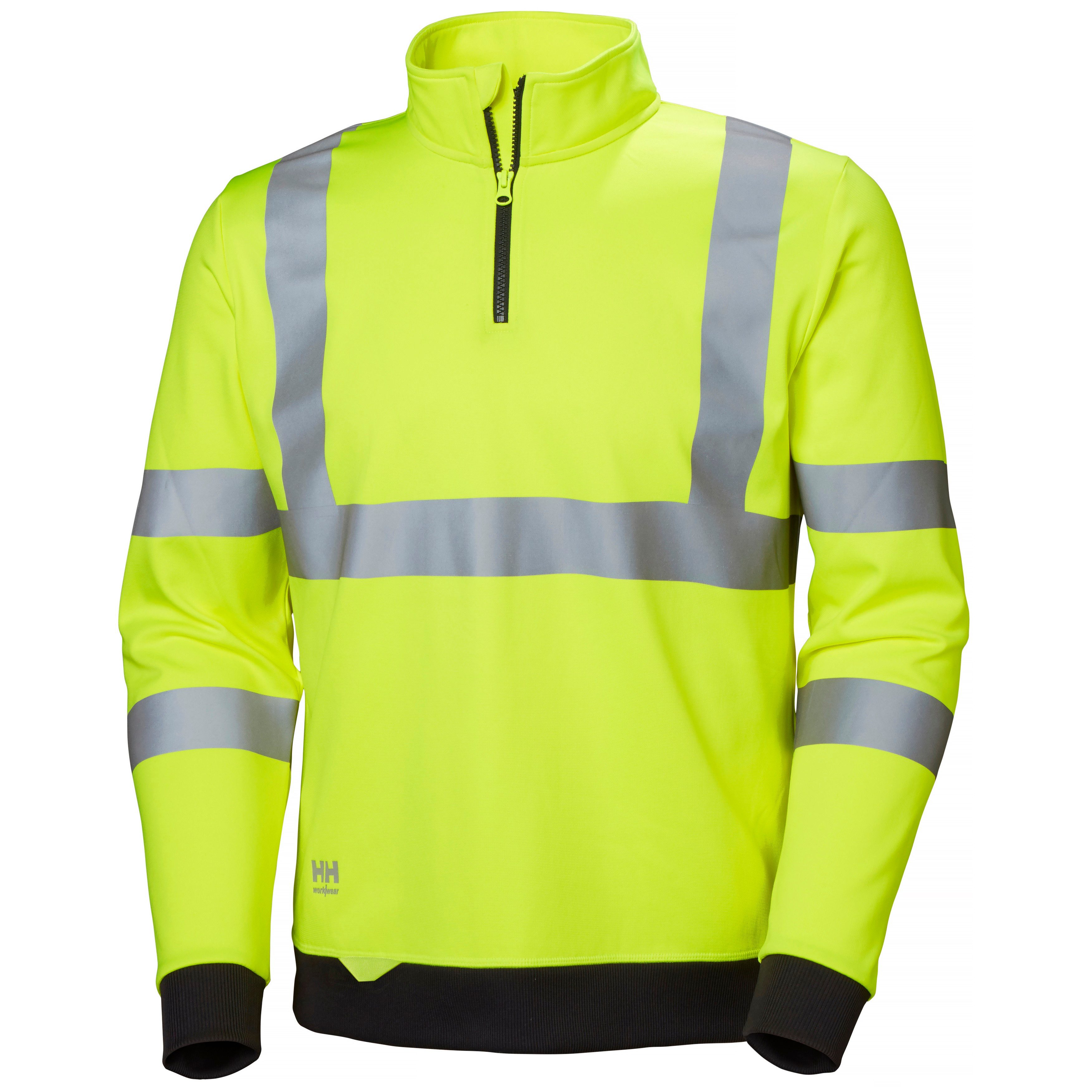 Warnschutz-Shirt Warnschutz Zip-Sweatshirt "ADDVIS"