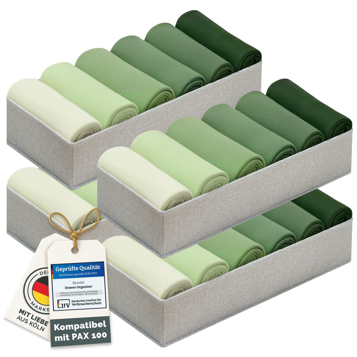 Blumtal Faltbox HEMNES, MALM, PAX Organizer Ordnungssystem Kleiderschrank ( günstig online kaufen