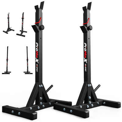 K-SPORT Kraftstation 2 x Langhantelständer, (Squat-Rack für Langhanteltraining, Kniebeugeständer, Langhantelablage bis 250kg), Made in EU!