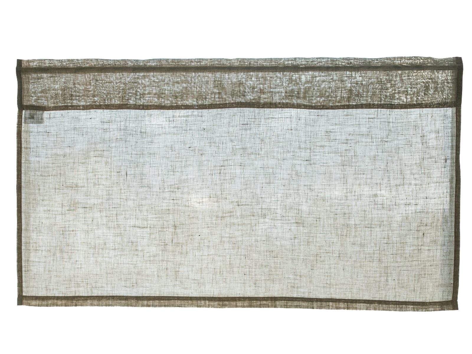 beties Scheibengardine Leinen (1 St), Stangendurchzug, halbtransparent, 100 günstig online kaufen