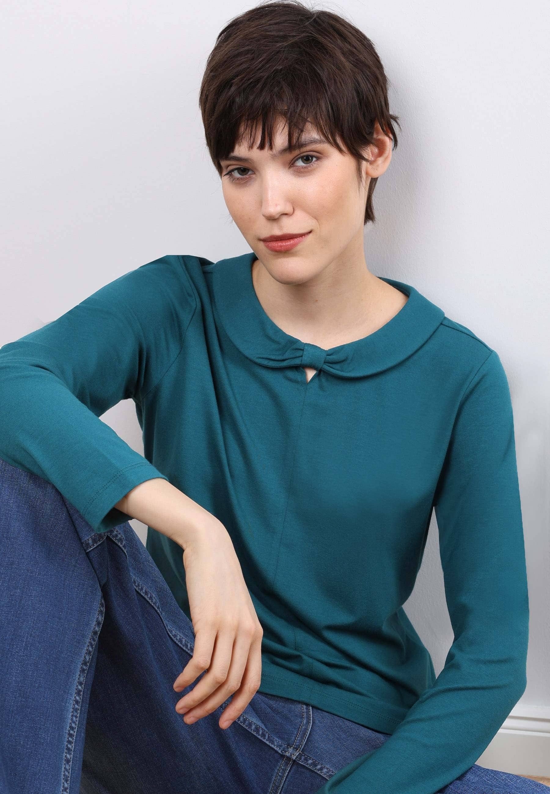 Lykka du Nord Klassische Bluse Olenili
